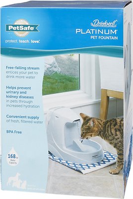 Drinkwell Platinum Plastic Dog & Cat Fountain