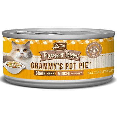 MERRICK Purrfect Bistro Grain-Free Minced Grammy’s Pot Pie