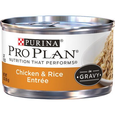 PURINA Pro Plan Savor Adult Chicken & Rice Entrée in Gravy