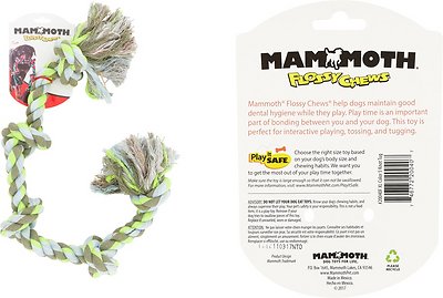 Mammoth Cottonblend 5 Knot Dog Rope Toy