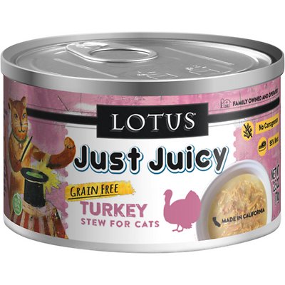 LOTUS Just Juicy Turkey Stew for Cats