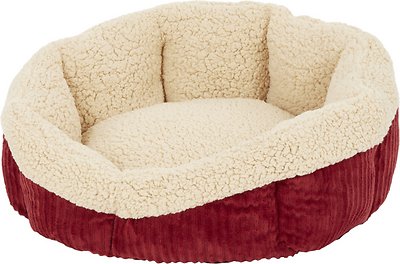 Aspen Pet Self-Warming Bolster Cat & Dog Bed
