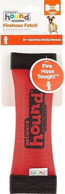Outward Hound Firehose Squeak N Fetch Dog Toy