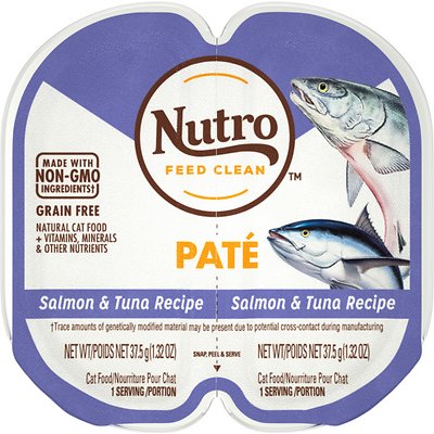 NUTRO Perfect Portions Grain-Free Salmon & Tuna Pate Recipe
