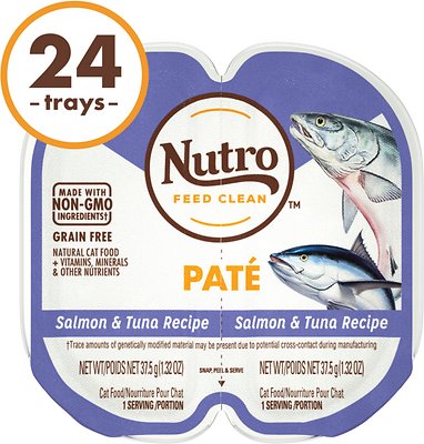 NUTRO Perfect Portions Grain-Free Salmon & Tuna Pate Recipe