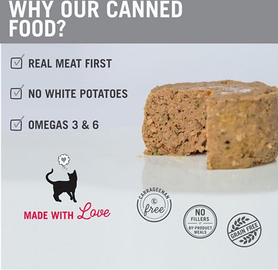I AND LOVE AND YOU Cat Cans Beef, Right Meow! Pate