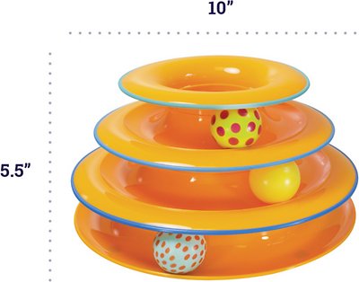 Petstages Tower of Tracks Cat Toy