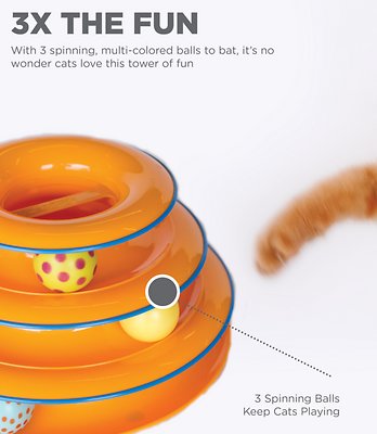 Petstages Tower of Tracks Cat Toy