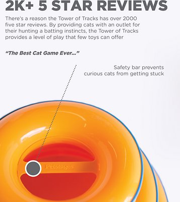 Petstages Tower of Tracks Cat Toy