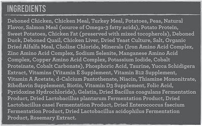 MERRICK Backcountry Raw Infused Game Bird Recipe
