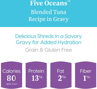 SOLID GOLD Five Oceans Blended Tuna Recipe in Gravy