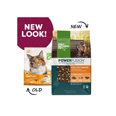 ONLY NATURAL PET Feline Power Fusion Poultry Dinner Grain-Free Raw Infused Cat Food