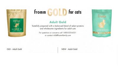 FROMM Family Gold Adult Recipe Dry Cat Food