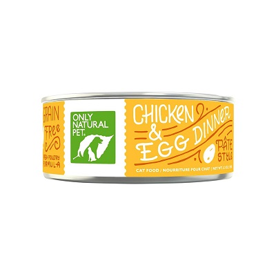 ONLY NATURAL PET PowerPate Chicken & Egg Dinner Grain-Free Canned Food