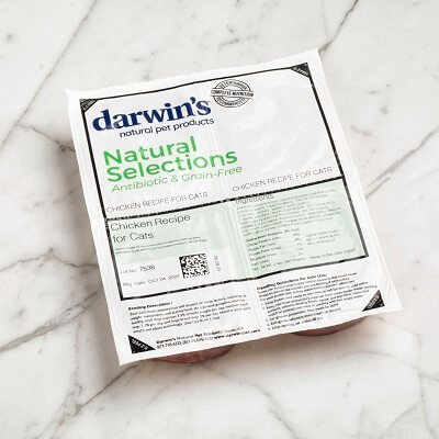 DARWIN'S Natural Selections Chicken Recipe Raw Cat Food