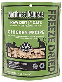 NORTHWEST NATURALS RawNibbles Freeze-Dried Chicken Recipe Cat Food