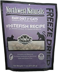 NORTHWEST NATURALS RawNibbles Freeze-Dried Whitefish Recipe Cat Food