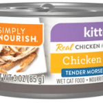 SIMPLY NOURISH Chicken Recipe Tender Morsel Kitten Food