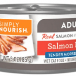 SIMPLY NOURISH Salmon Recipe Morsels Wet Cat Food