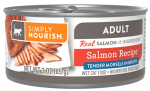 SIMPLY NOURISH Salmon Recipe Morsels Wet Cat Food