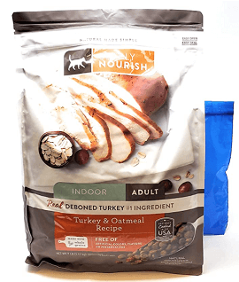 SIMPLY NOURISH Turkey & Oatmeal Indoor Adult Cat Food
