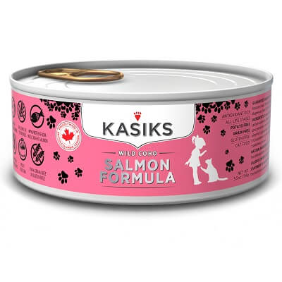 KASIKS Wild Coho Salmon Formula for Cats