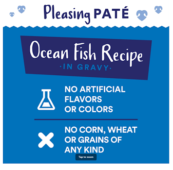 Whole-Hearted Grain-Free Ocean Fish Recipe Pate Adult Wet Cat Food