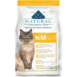 Blue Buffalo Natural Veterinary Diet K+M Kidney + Mobility Support Grain-Free Dry Cat Food