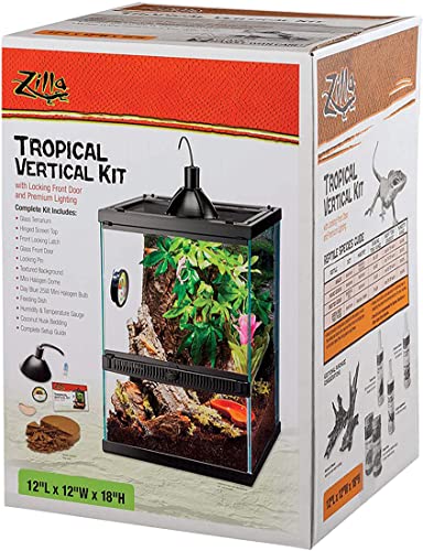 Zilla Tropical Reptile Vertical Starter Kit