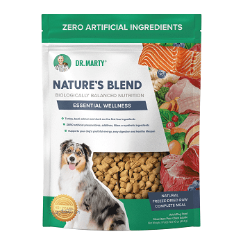 Dr. Marty Nature’s Blend Premium Freeze-Dried Raw Dog Food