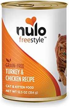 Nulo Freestyle Turkey & Chicken Recipe Grain-Free Canned Cat & Kitten Food