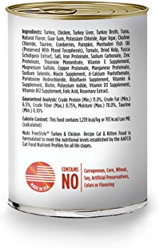 Nulo Freestyle Turkey & Chicken Recipe Grain-Free Canned Cat & Kitten Food
