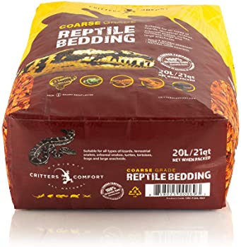 Critters Comfort Coconut Reptile Bedding Organic Substrate