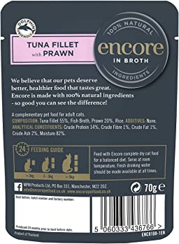 Encore Tuna Fillet with Prawn in Broth Pouch