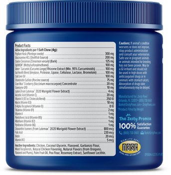 Zesty Paws Senior Advanced 11-in-1 Bites Multifunctional Supplement