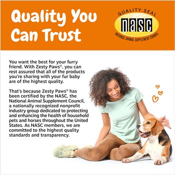 Zesty Paws Senior Advanced 11-in-1 Bites Multifunctional Supplement