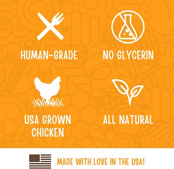 Full Moon Chicken Jerky Human-Grade Dog Treats
