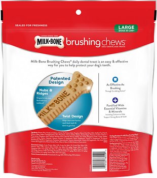Milk-Bone Original Brushing Chews Daily Dental Dog Treats