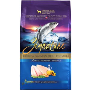 Zignature Limited Ingredient Formula Grain-Free Trout & Salmon Meal Dry Dog Food