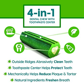Ark Naturals Brushless Toothpaste Dental Dog Chews