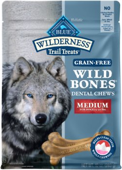 Blue Buffalo Wilderness Wild Bones Grain-Free Dental Chews