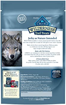 Blue Buffalo Wilderness Trail Treats Chicken Jerky Treats