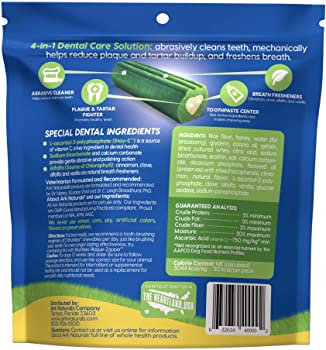 Ark Naturals Brushless Toothpaste Dental Dog Chews