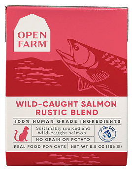 Open Farm Wild-Caught Salmon Rustic Blend Wet Cat Food