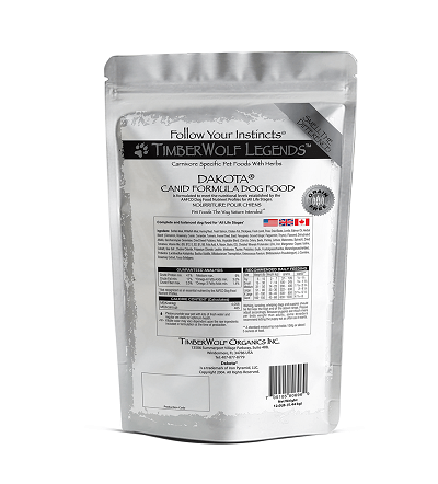 Timberwolf Legends Dakota Canine Formula Dog Food