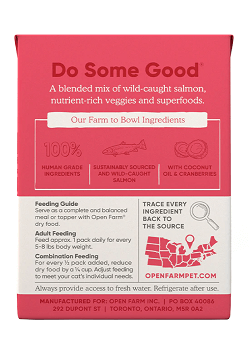 Open Farm Wild-Caught Salmon Rustic Blend Wet Cat Food