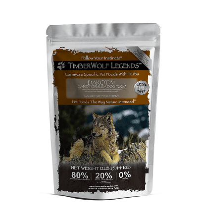 Timberwolf Legends Dakota Canine Formula Dog Food