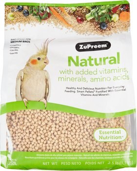 ZuPreem Natural Daily Medium Bird Food