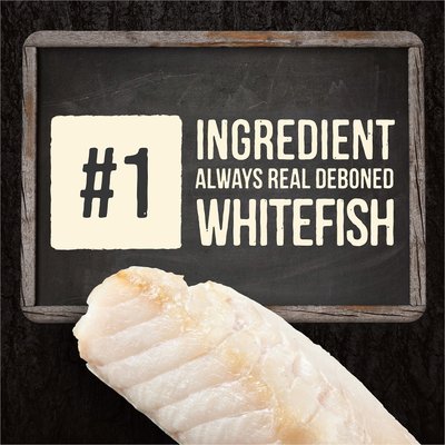 Merrick Backcountry Grain-Free Morsels in Gravy Real Whitefish Recipe Cuts Cat Food Pouches