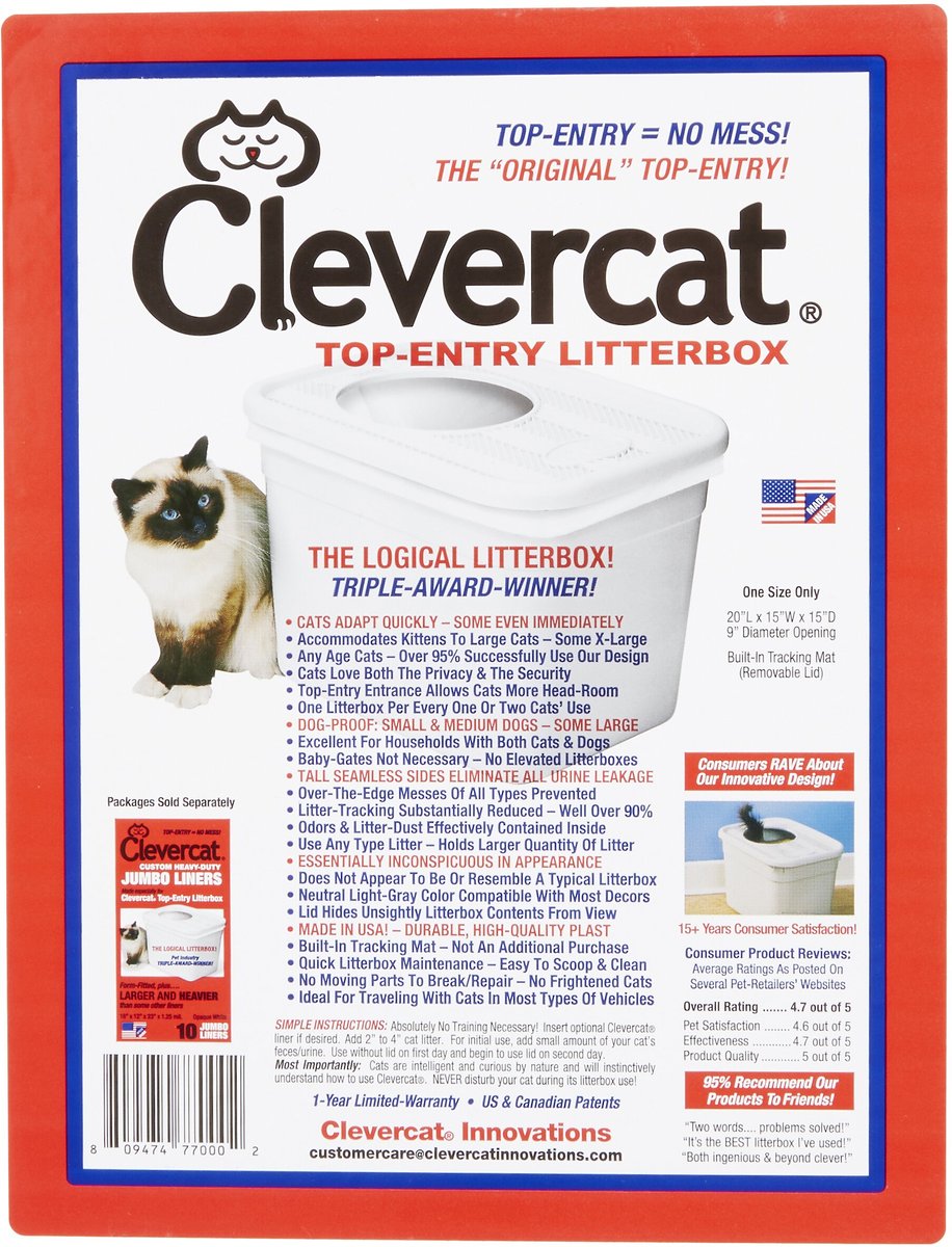 Clevercat Top-Entry Litter Box